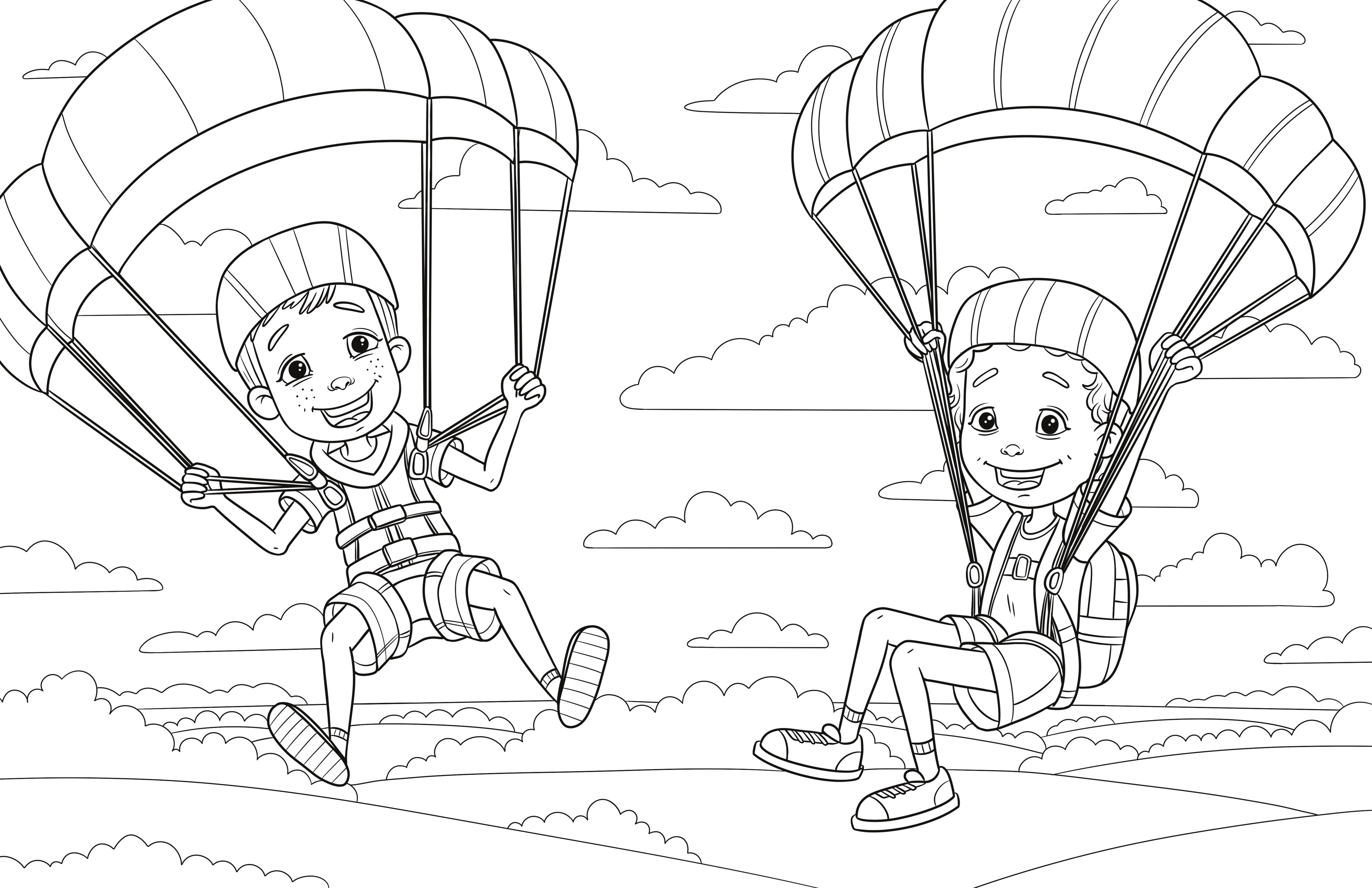 The Riveting Adventures of Sawyer and Zagan Coloring Book