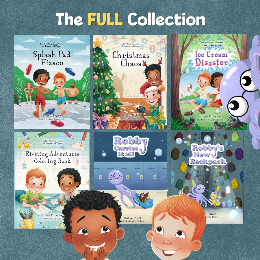 The Ultimate Children's Book Bundle | Complete Sawyer & Zagan + Robby Collection (6 Books)